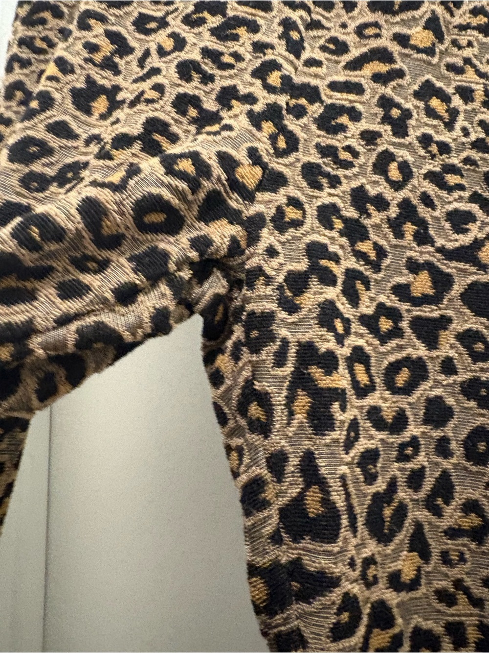 Z Supply Nova Jacquard Leopard Flare Pants Women’s Size XL Boho,Grunge,90’s - Picture 5 of 12